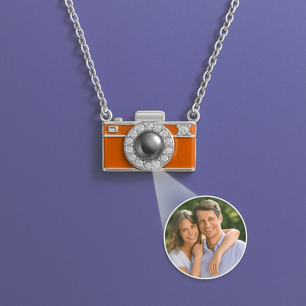 Collar Proyector de Fotos – Tus Recuerdos en Luz