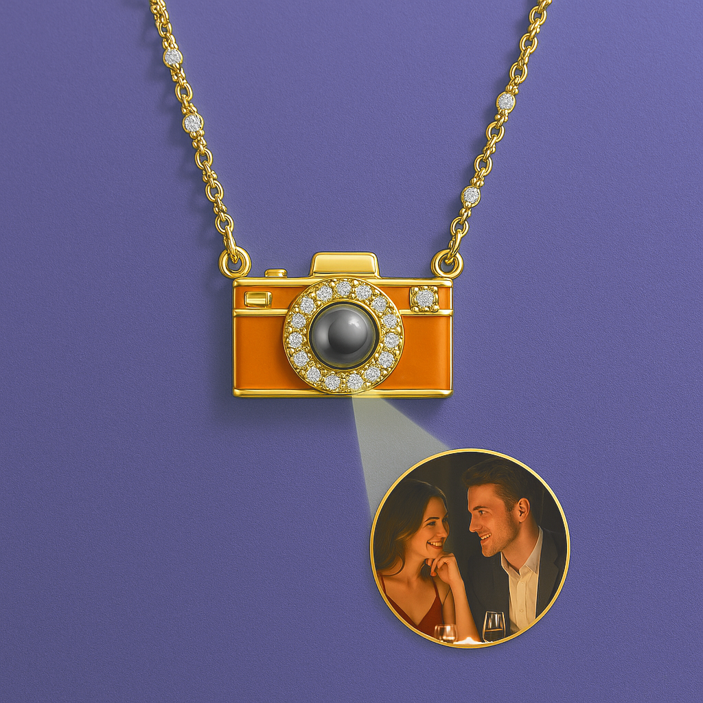 Collar Proyector de Fotos – Tus Recuerdos en Luz