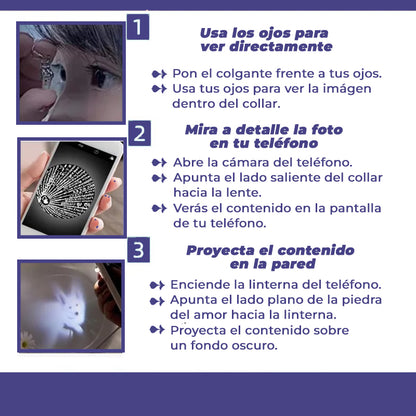Collar Proyector de Fotos – Tus Recuerdos en Luz